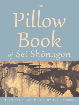 cover image of The Pillow Book of Sei Shōnagon